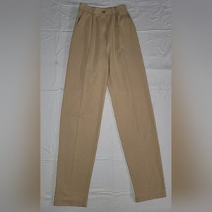 80's SirJe' Tan Slacks  Sz 7/8  🇺🇸